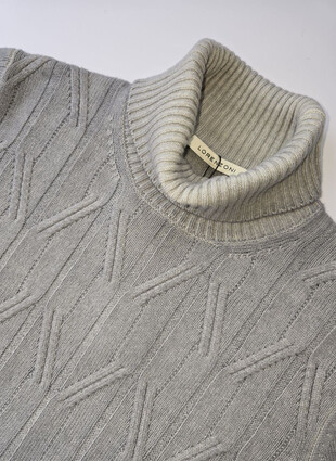 Шерстяной свитер с кашемиром от LORENZONI