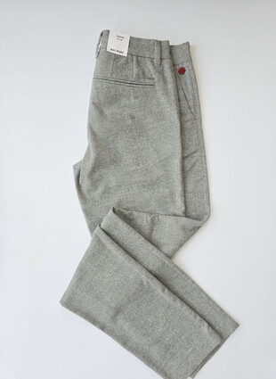 Серые брюки из смесового состава от Mac jeans