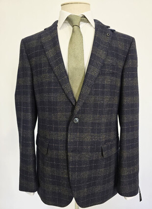 Классический пиджак из шерсти с кашемиром от DIGEL