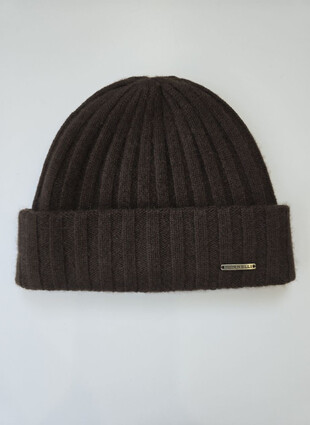 Шапка вязанная из 100% кашемира от Roberto Cornelli