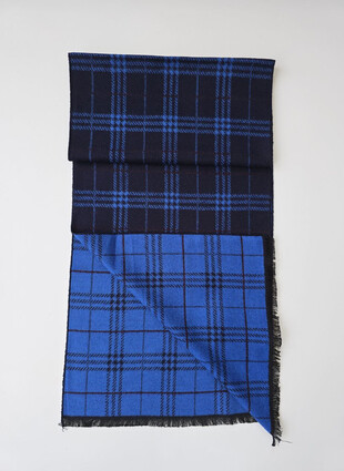 Шарф мужской с шелком от BAZETTI