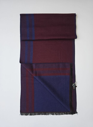 Шарф мужской с шелком от BAZETTI