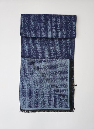 Шарф мужской с шелком от BAZETTI