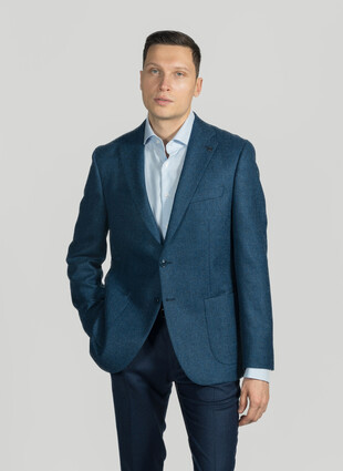 Шерстяной пиджак Эдвард от Digel на полуподкладе