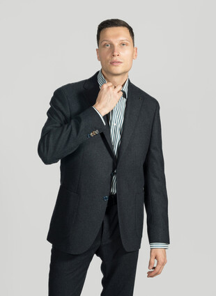 Пиджак Эдвард от Digel из смесовой шерсти на полуподкладе