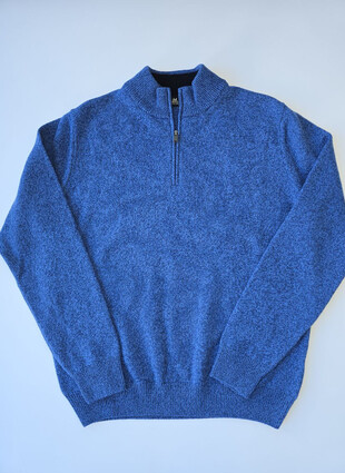 Джемпер с воротом на молнии от Montechiaro